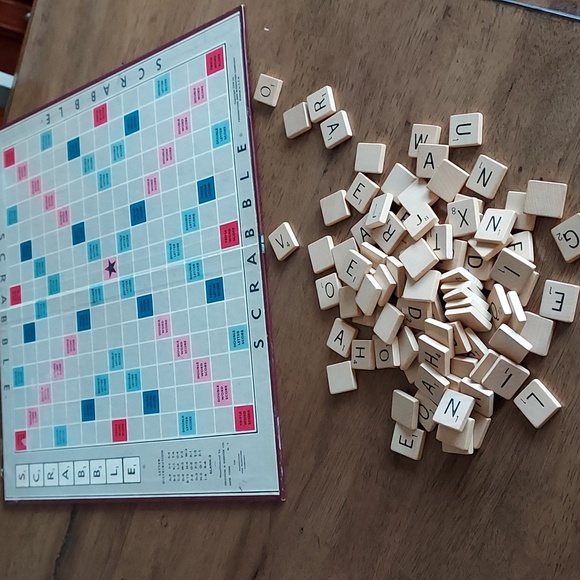 SCRABBLE 1948 by Selchow & Righter Co., Vintage - Picture 2 of 7
